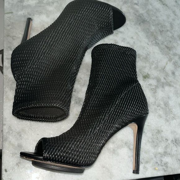 BCBG generation open toe leather stretch bootie - Picture 6 of 10